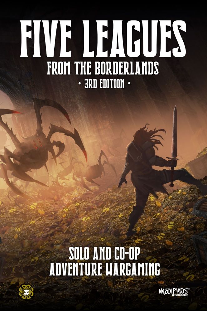 Coperta Five Leagues From The Borderlands: 3rd Edition