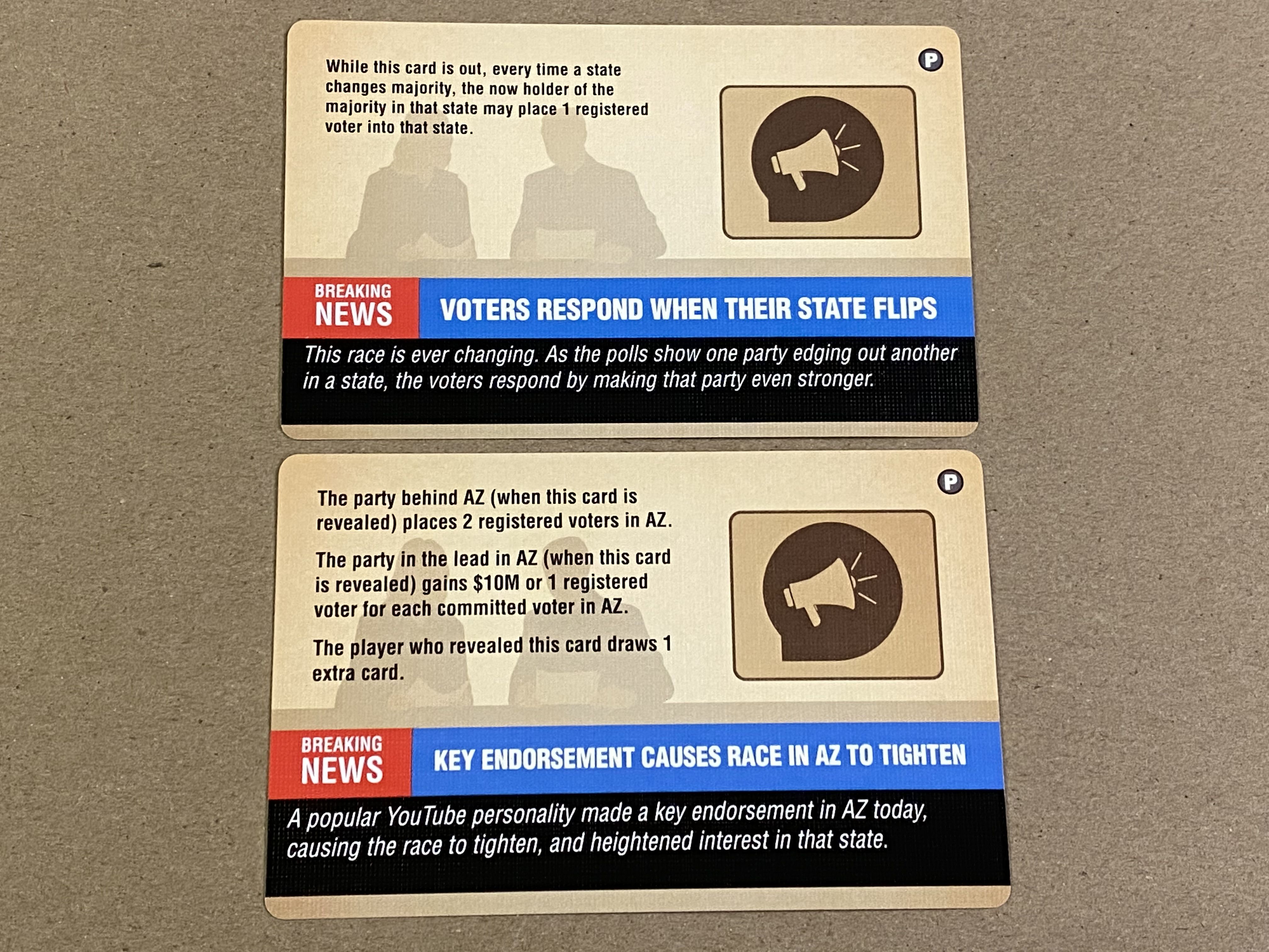 Coperta Campaign Trail: Green Party Expansion – Game Boy Geek 2021 Promo Cards