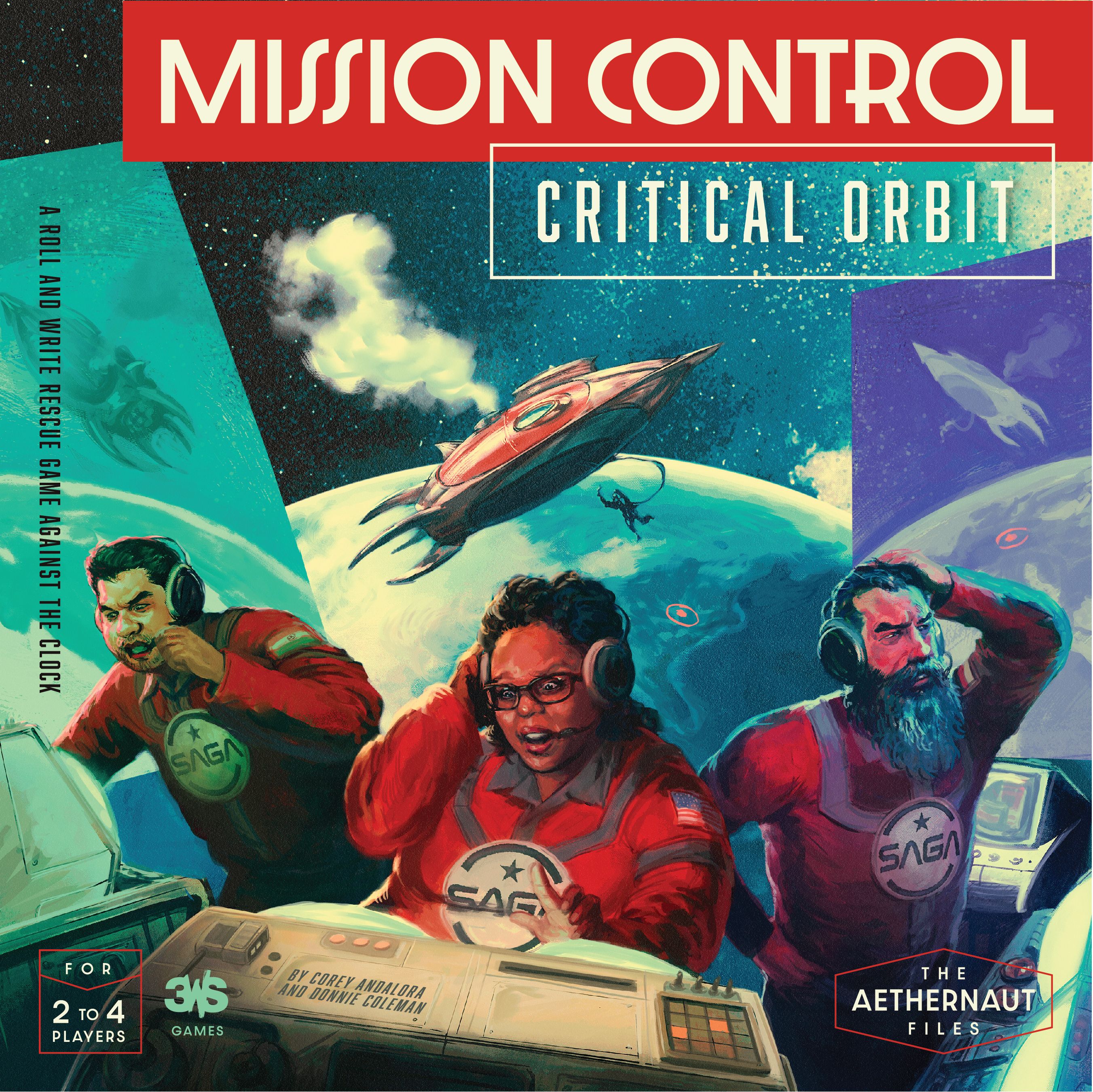 Mission Control: Critical Orbit doboz