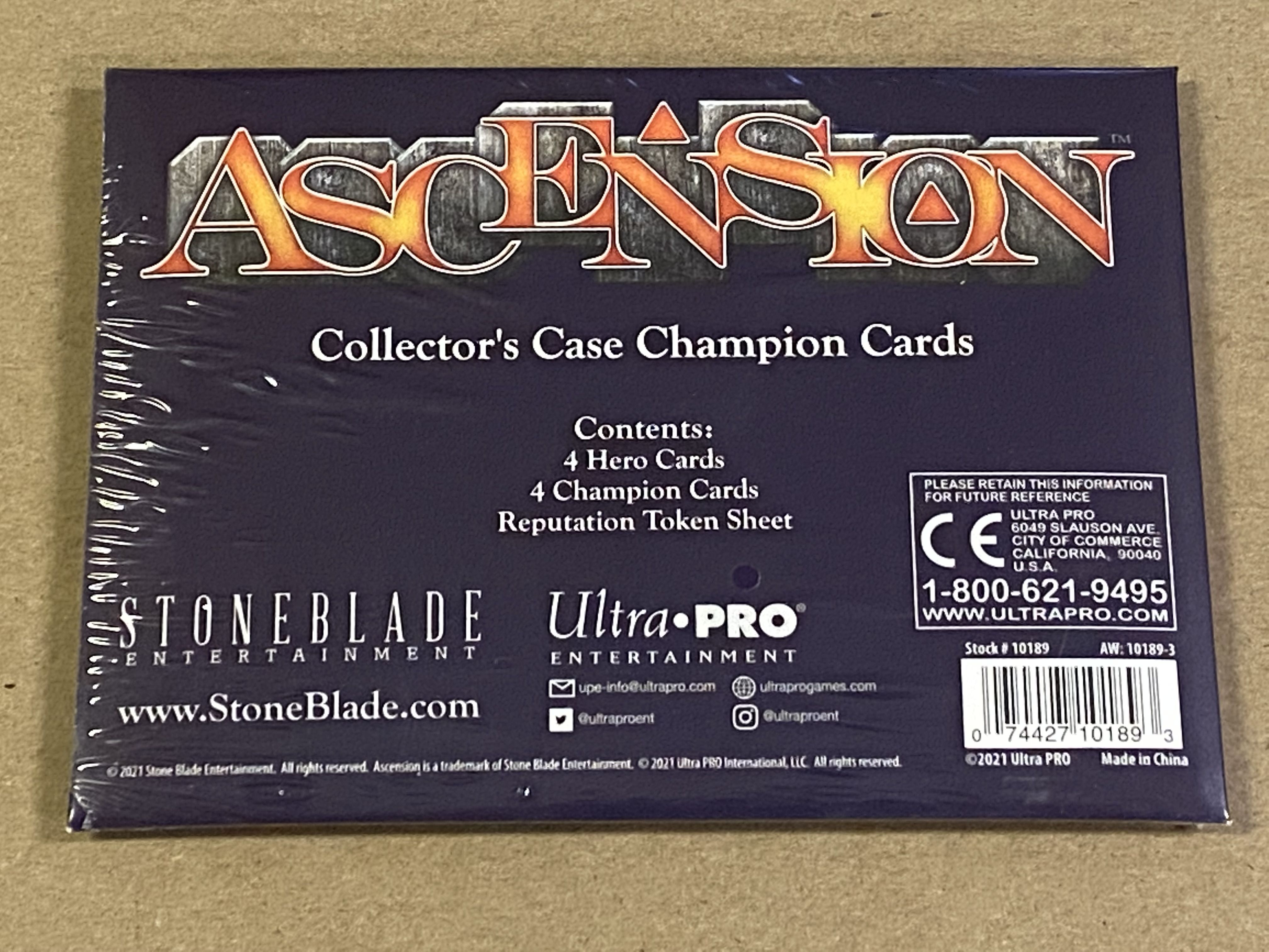 Ascension: Deckbuilding Game – Collector's Case Champion Cards box art