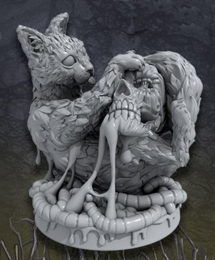 Nightmare Cathedral: Nightmare Cat box art