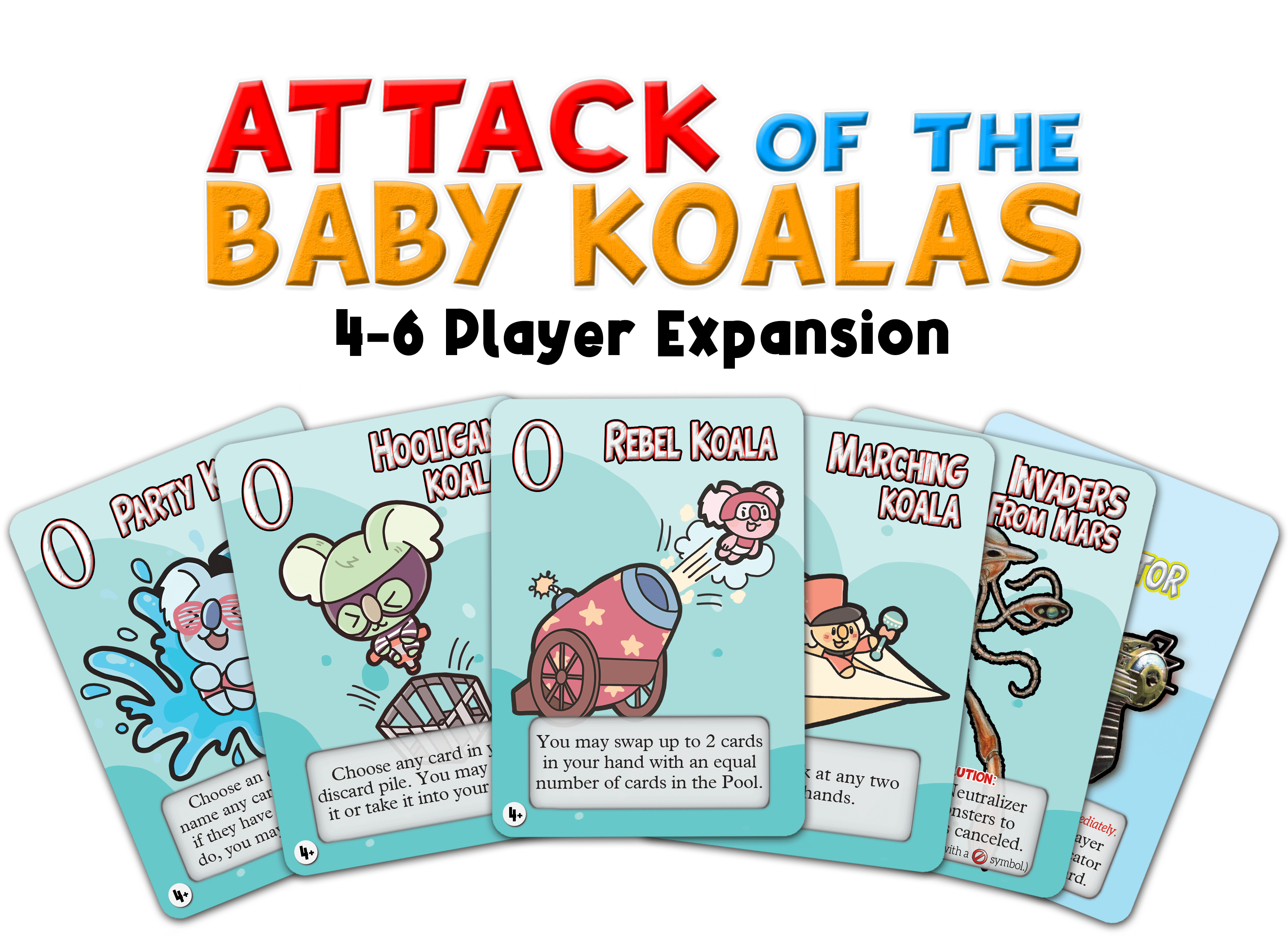 Coperta Monsters and the Things That Destroy Them: Attack of the Baby Koalas