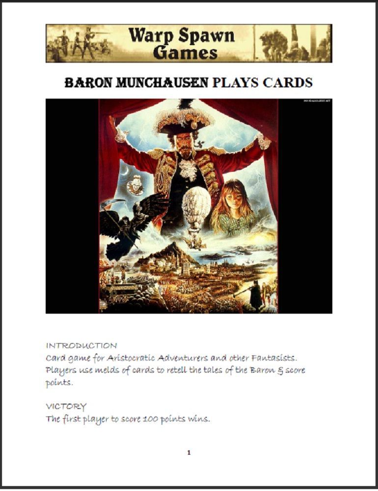 Baron Munchausen doboz