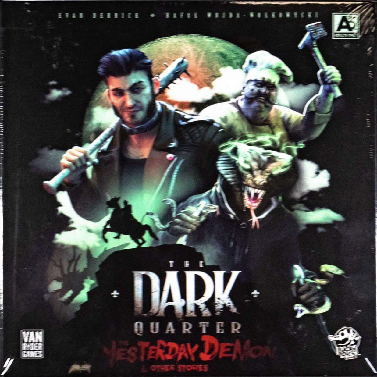 The Dark Quarter: The Yesterday Demon & Other Stories box art