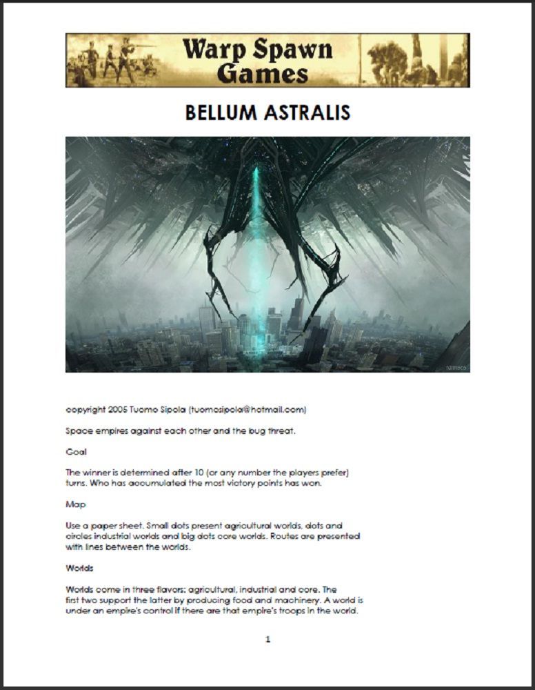 Coperta Bellum Astralis