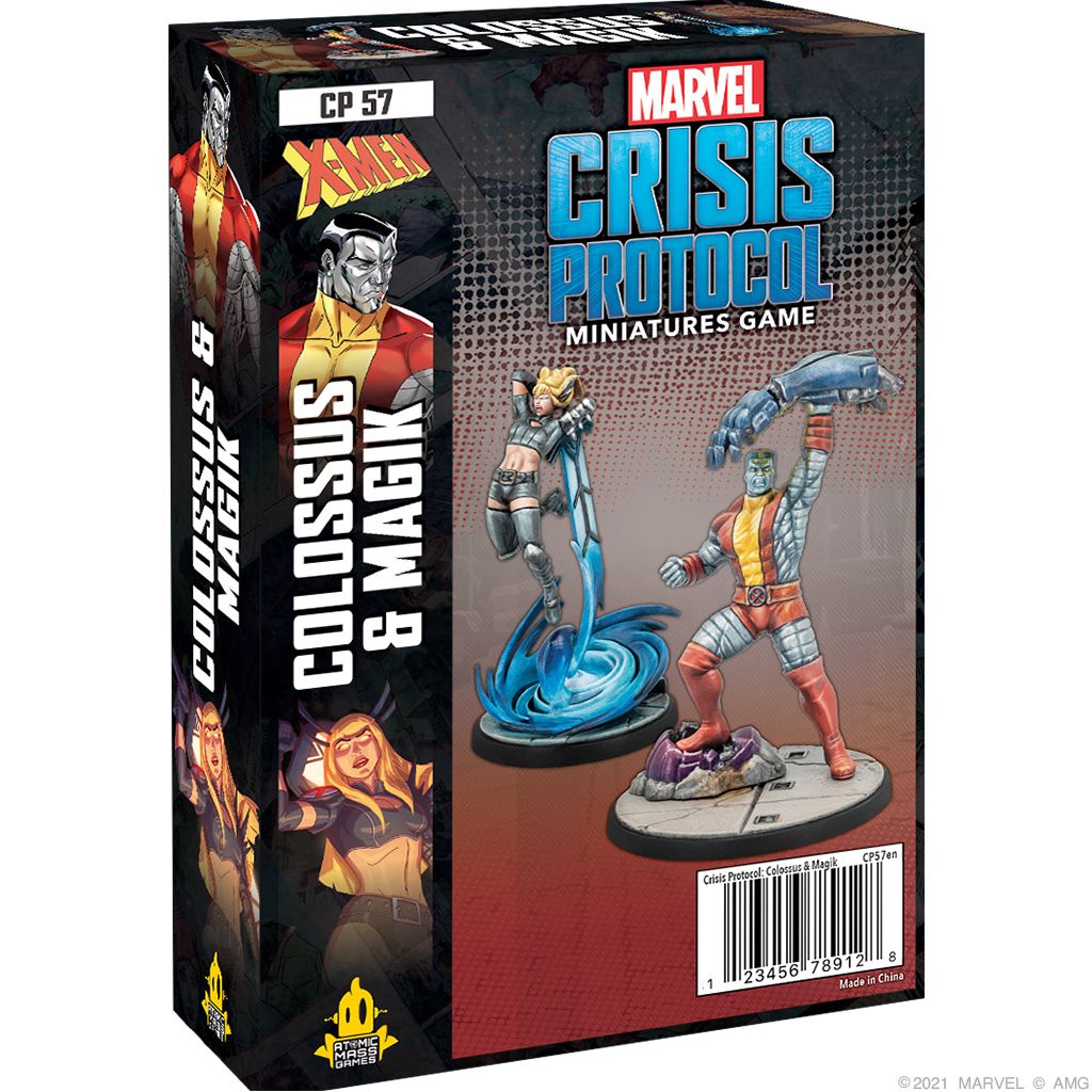 Marvel: Crisis Protocol – Colossus & Magik box art