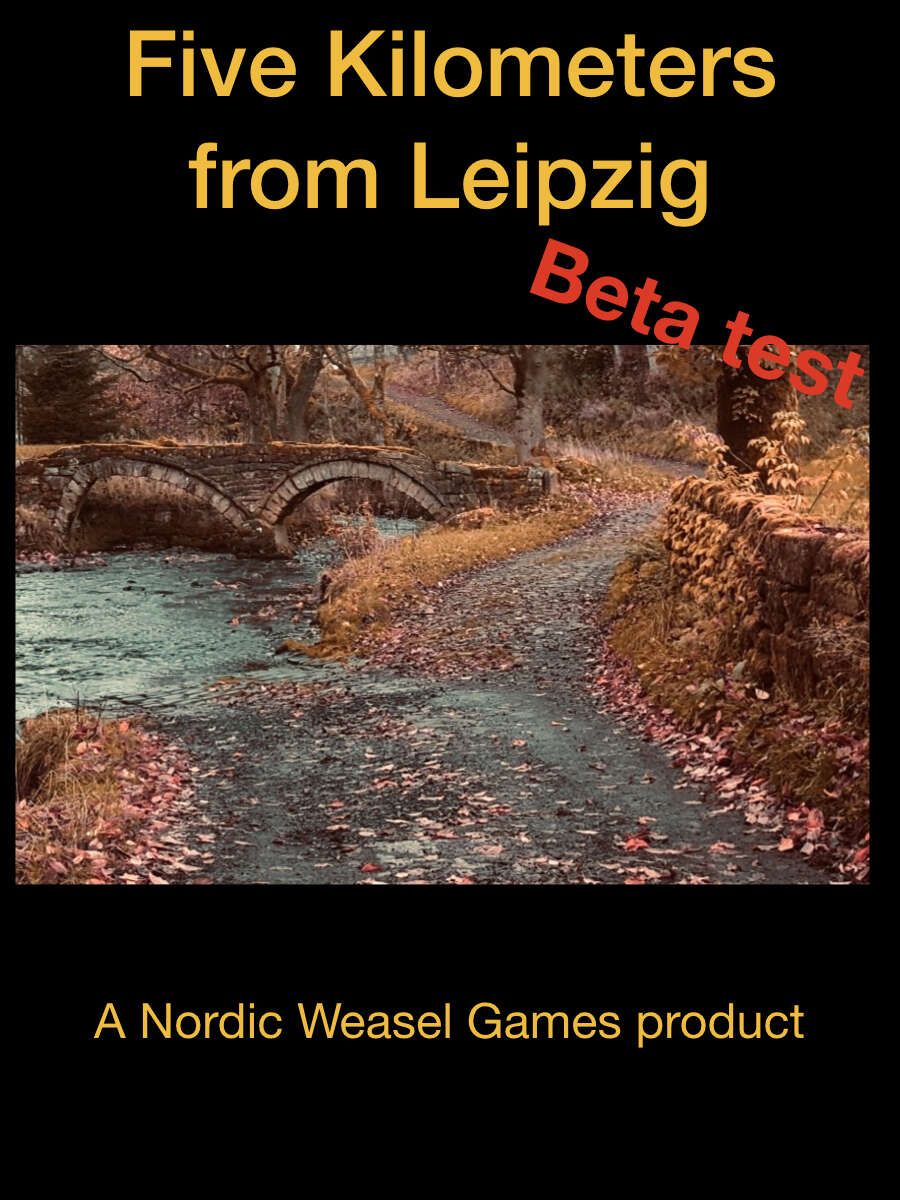 Five Kilometers from Leipzig box art