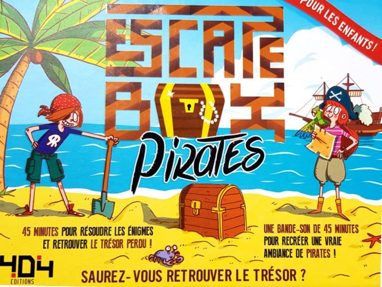 Coperta Escape Box: Pirates