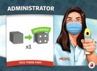 Dice Theme Park: Medic Administrator Promo Card