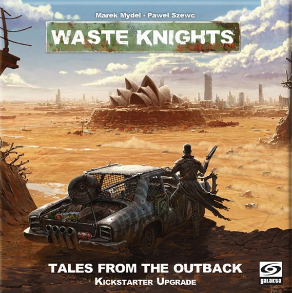Waste Knights Second Edition Tales from the Outback Expansion doboz