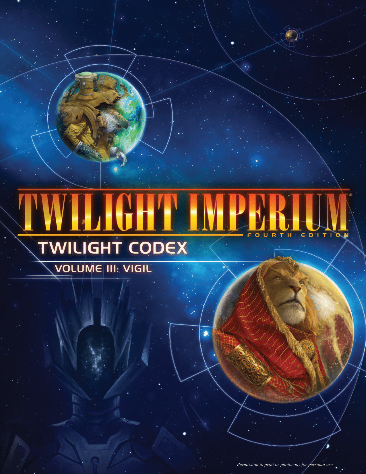 Twilight Imperium: Fourth Edition – Twilight Codex Volume III: Vigil box art