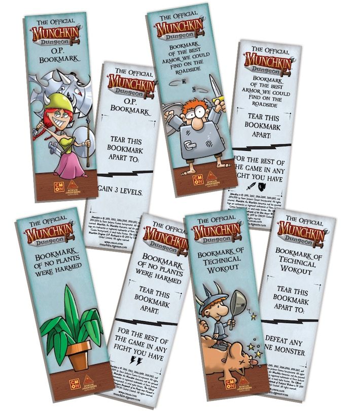 Munchkin Dungeon: Cute as a Button Bookmarks box art
