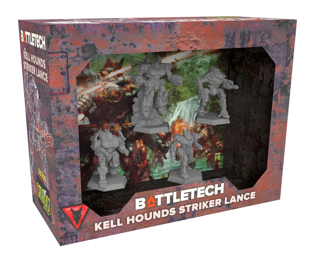 BattleTech: Kell Hounds Striker Lance box art