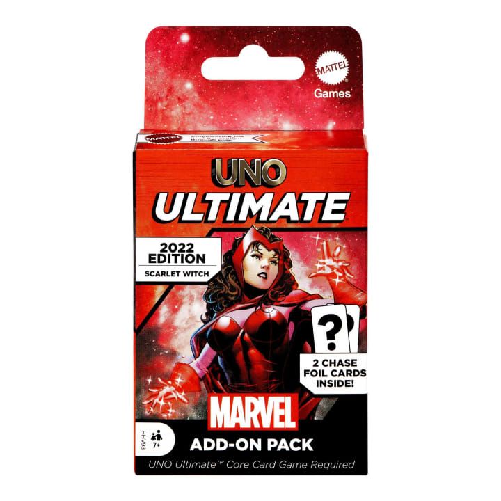 UNO Ultimate Marvel: Add-on Pack – Scarlet Witch doboz