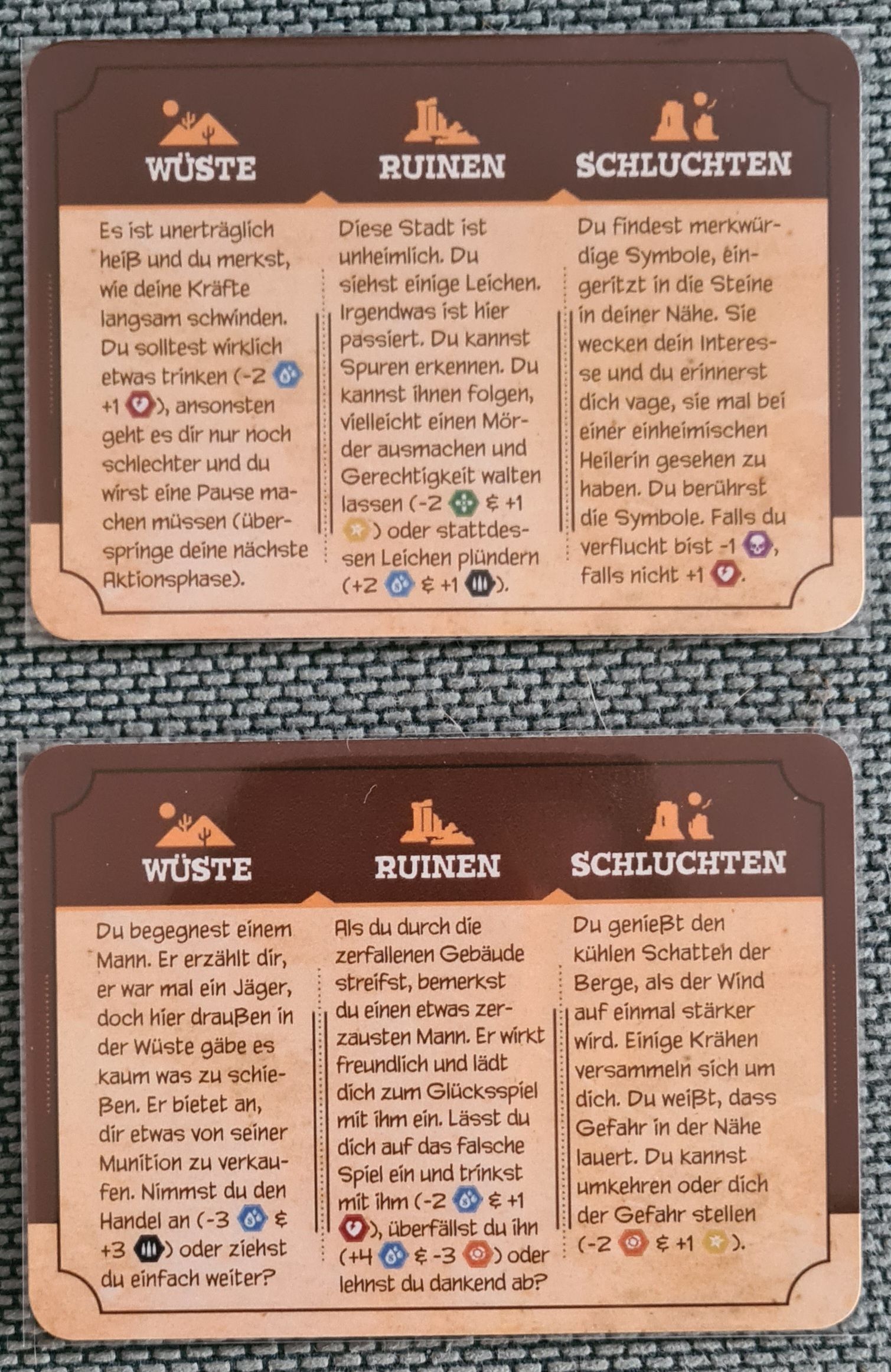 Coperta The Few and Cursed: Encounter Cards