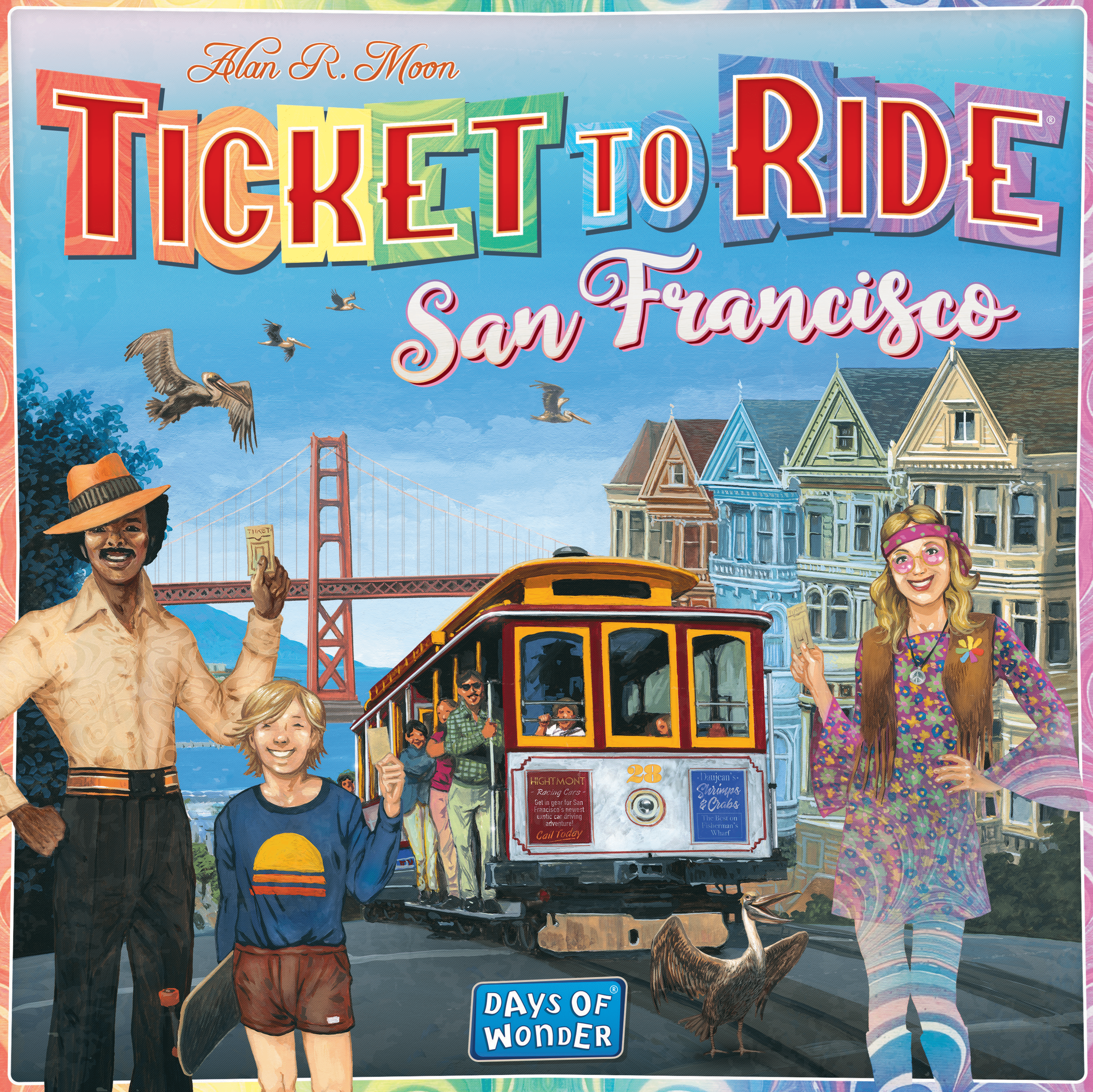 Ticket to Ride: San Francisco box art