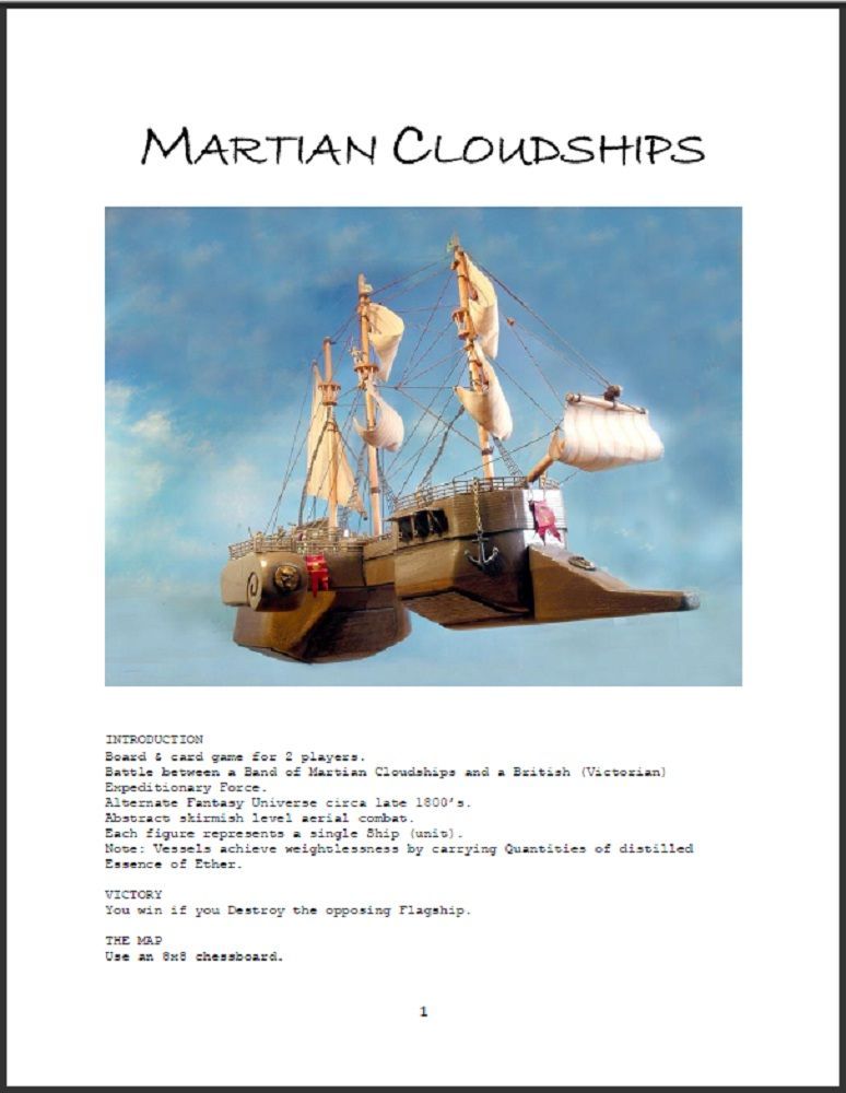 Coperta Martian Cloudships