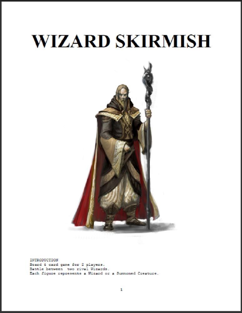 Wizard Skirmish box art