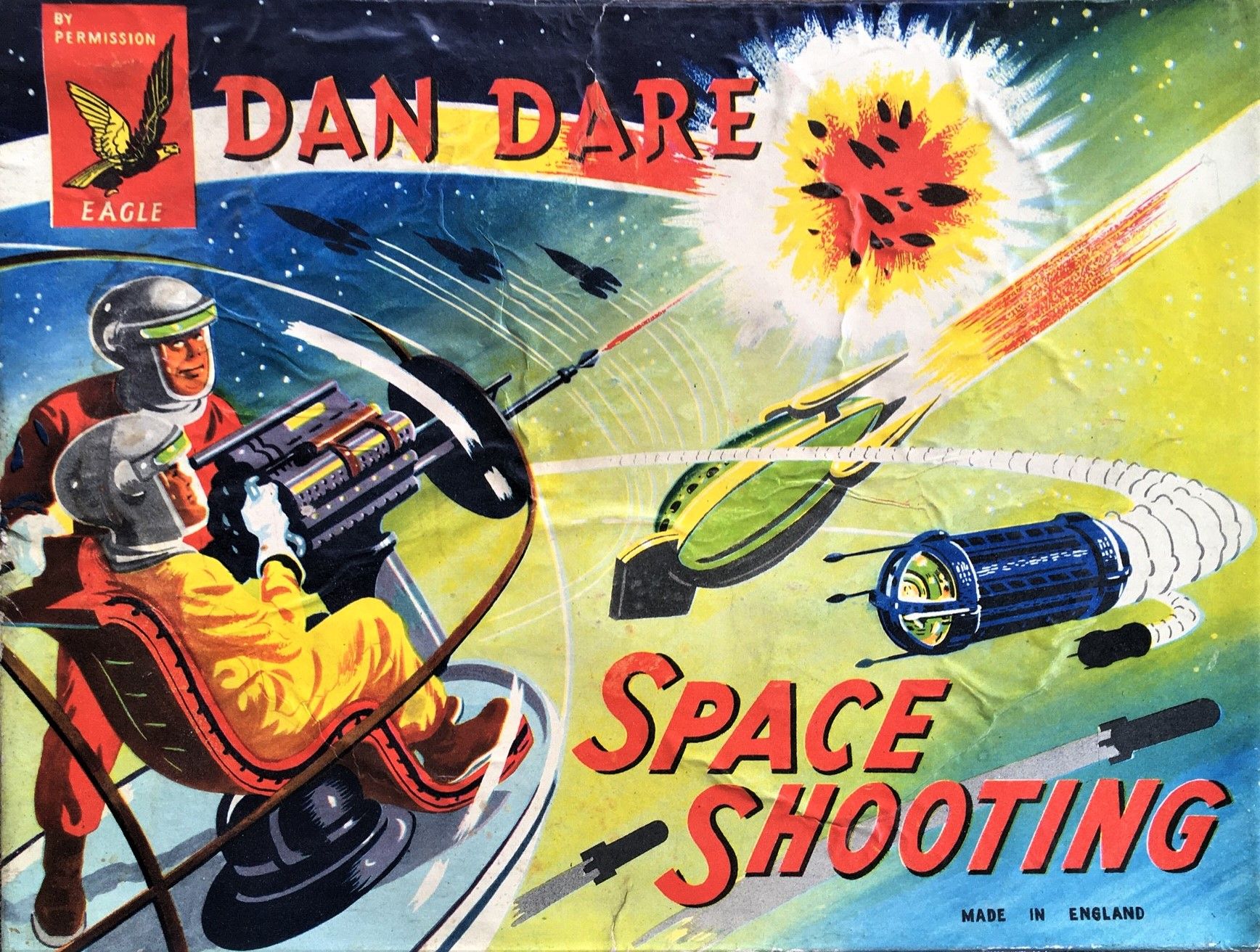 Coperta Dan Dare Space Shooting Game