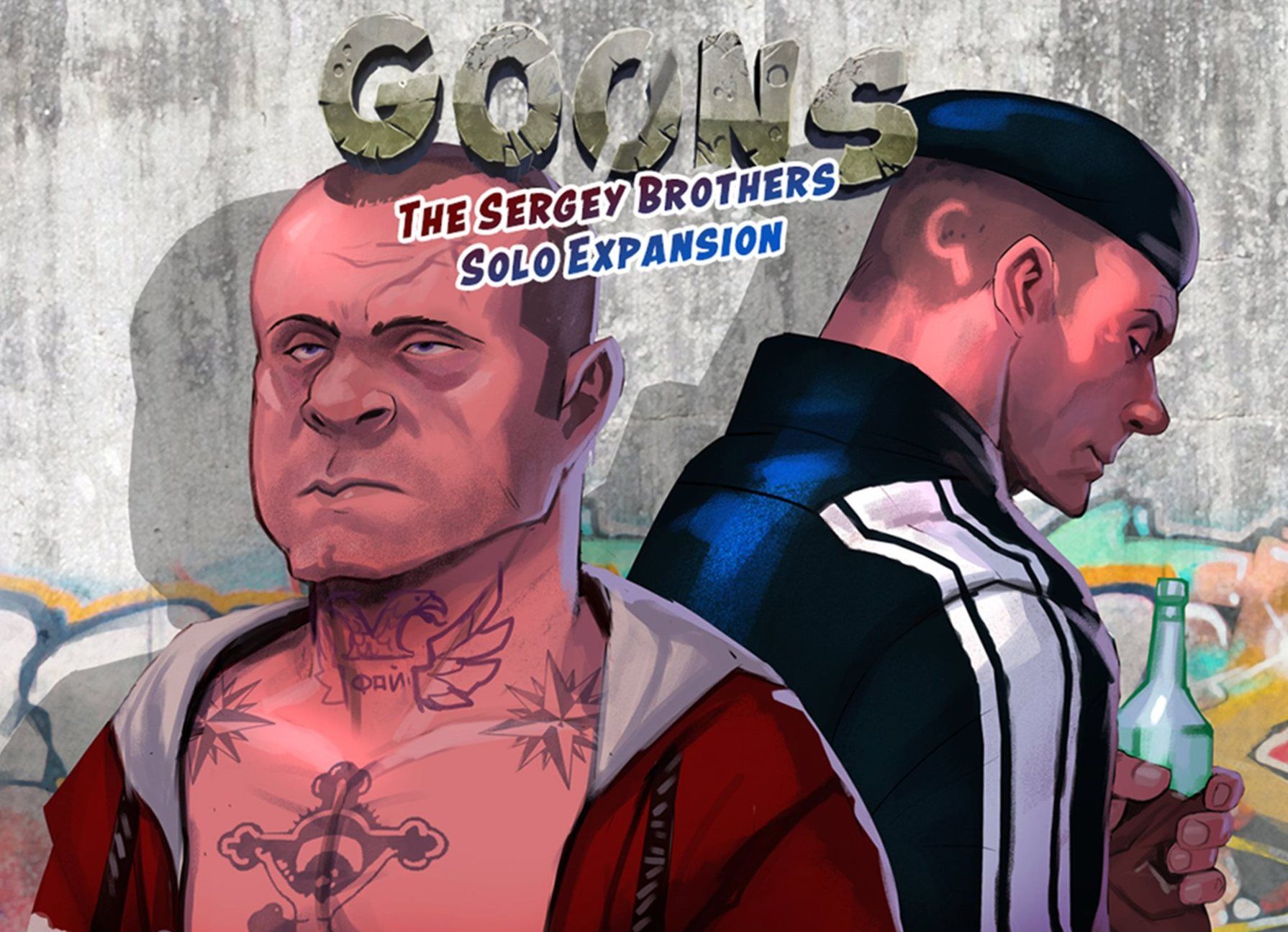 Coperta Goons: The Sergey Brothers Solo Expansion