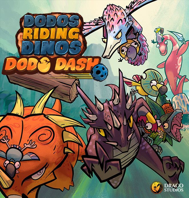 Coperta Dodos Riding Dinos: Dodo Dash