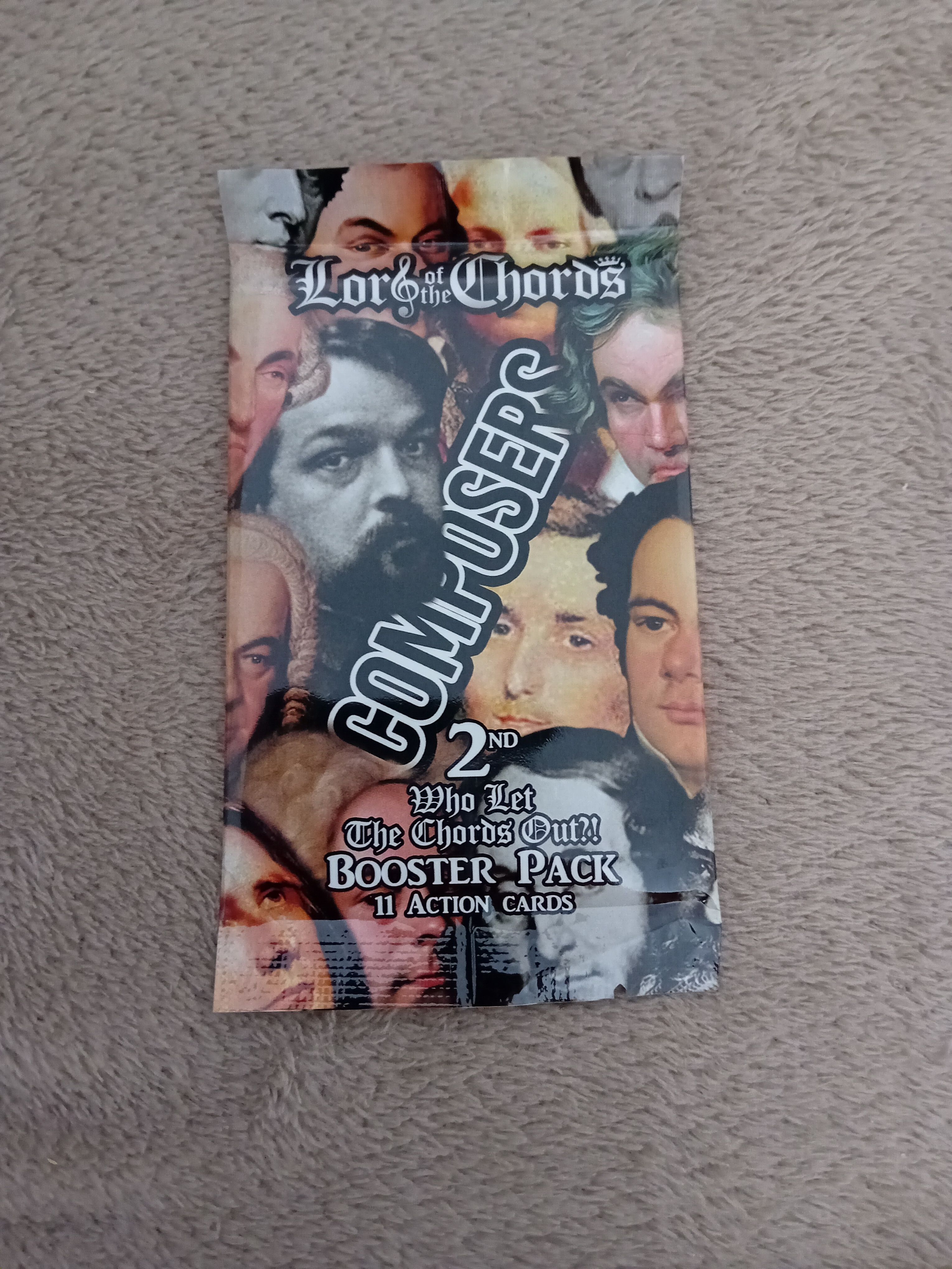Lord of the Chords: Who Let The Chords Out? – 2nd Booster Pack: Composers box art