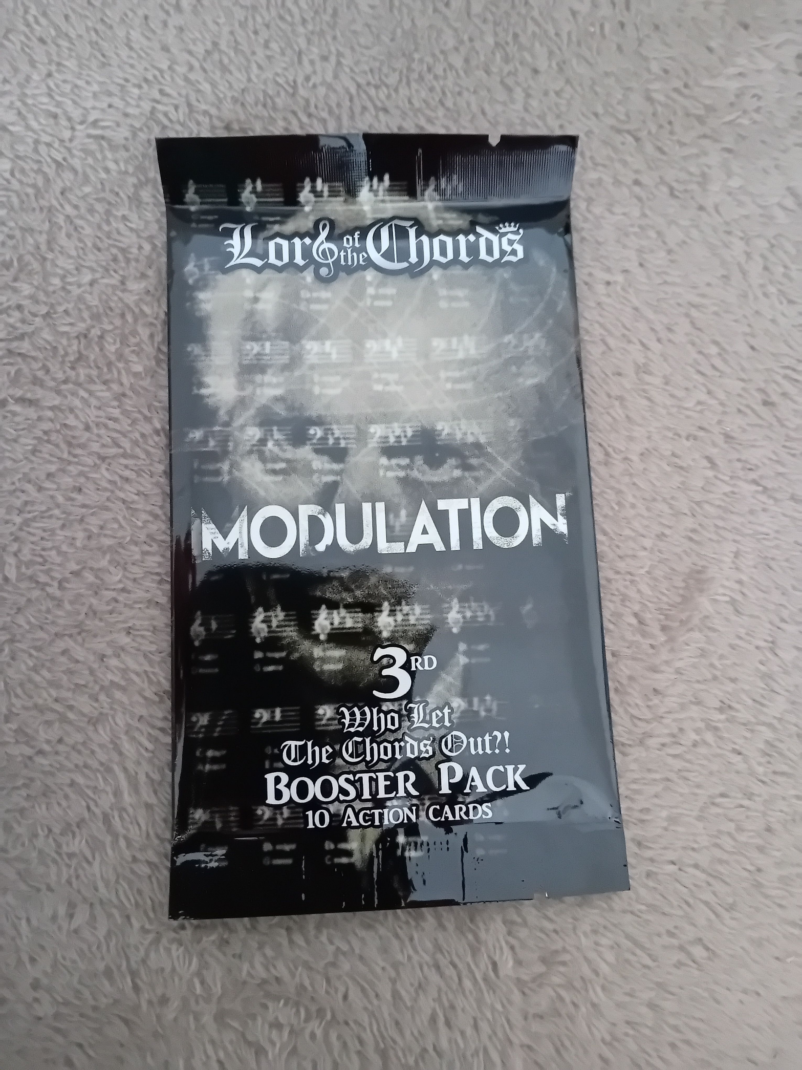 Lord of the Chords: Who Let The Chords Out? – 3rd Booster Pack: Modulation box art