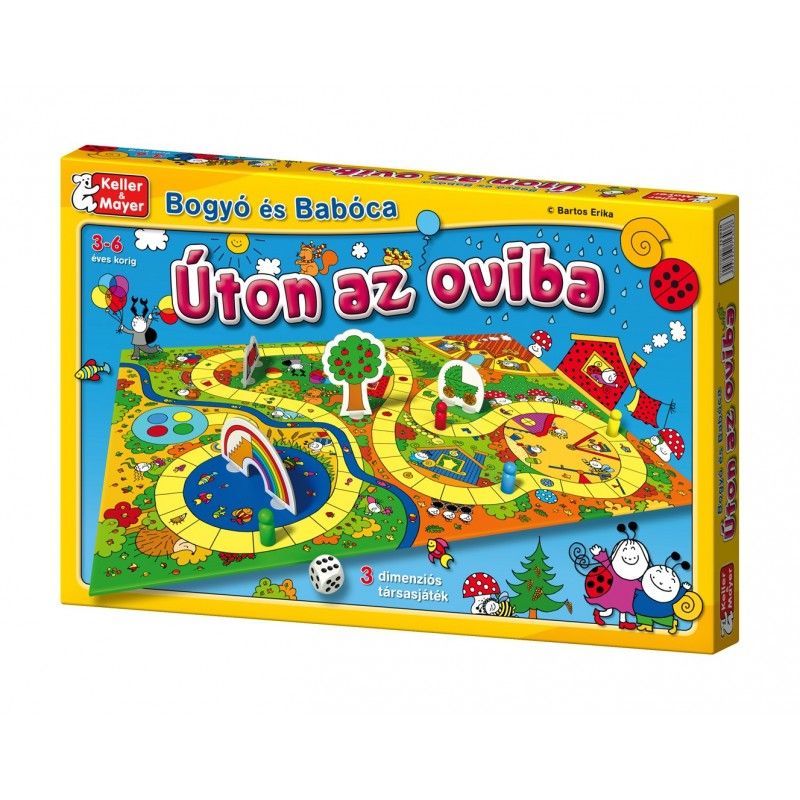 Bogyó és Babóca Úton az oviba box art