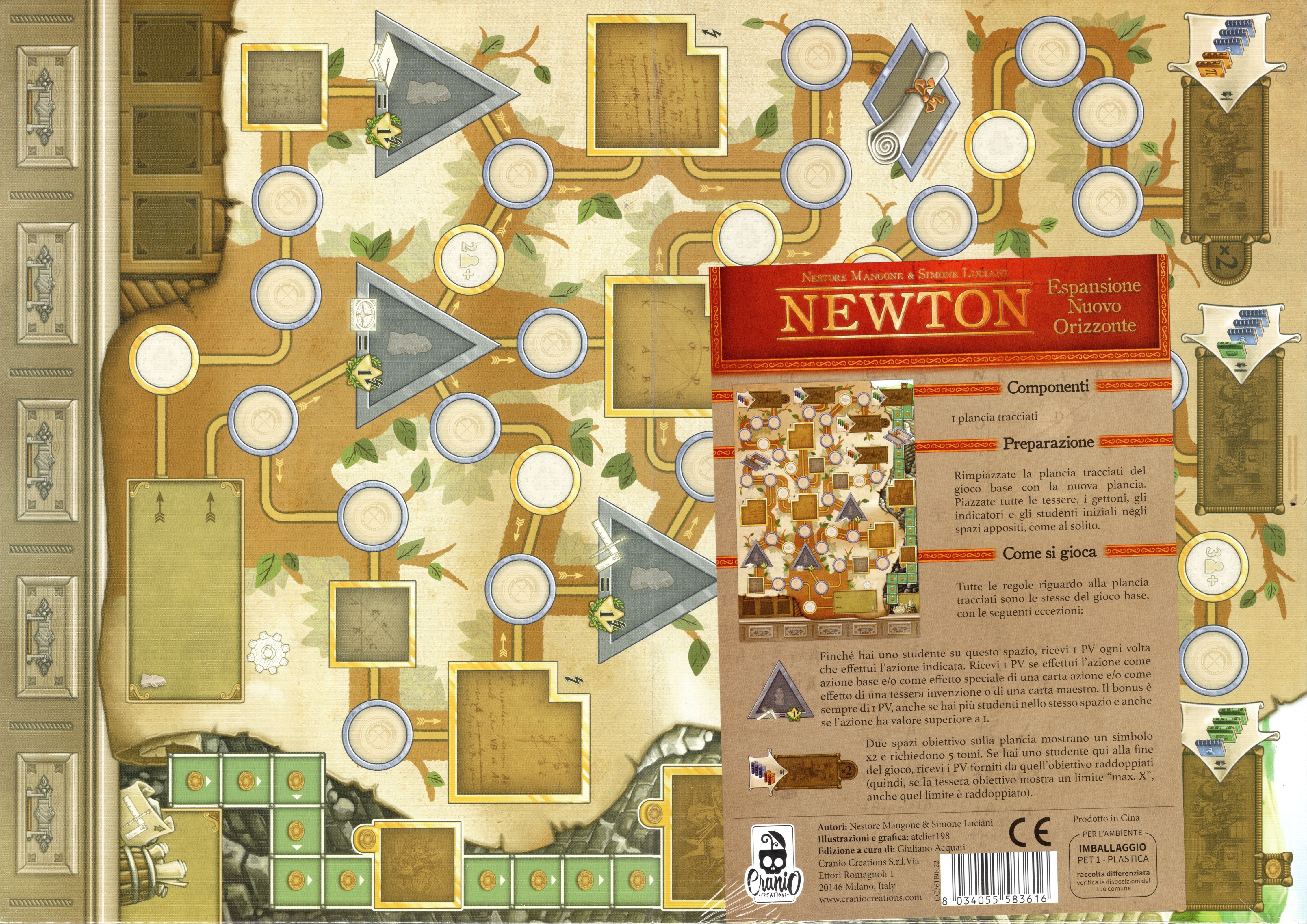 Newton: New Horizon doboz