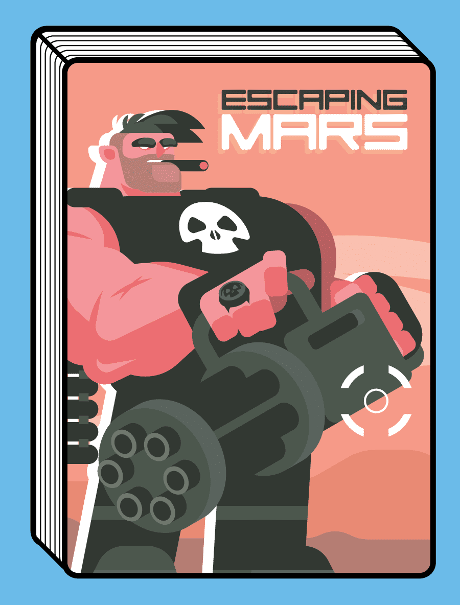 Escaping Mars box art