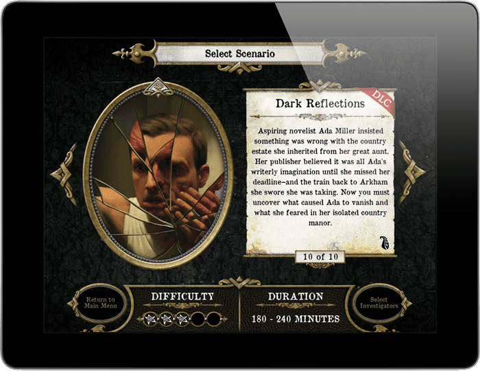 Mansions of Madness: Second Edition – Dark Reflections box art