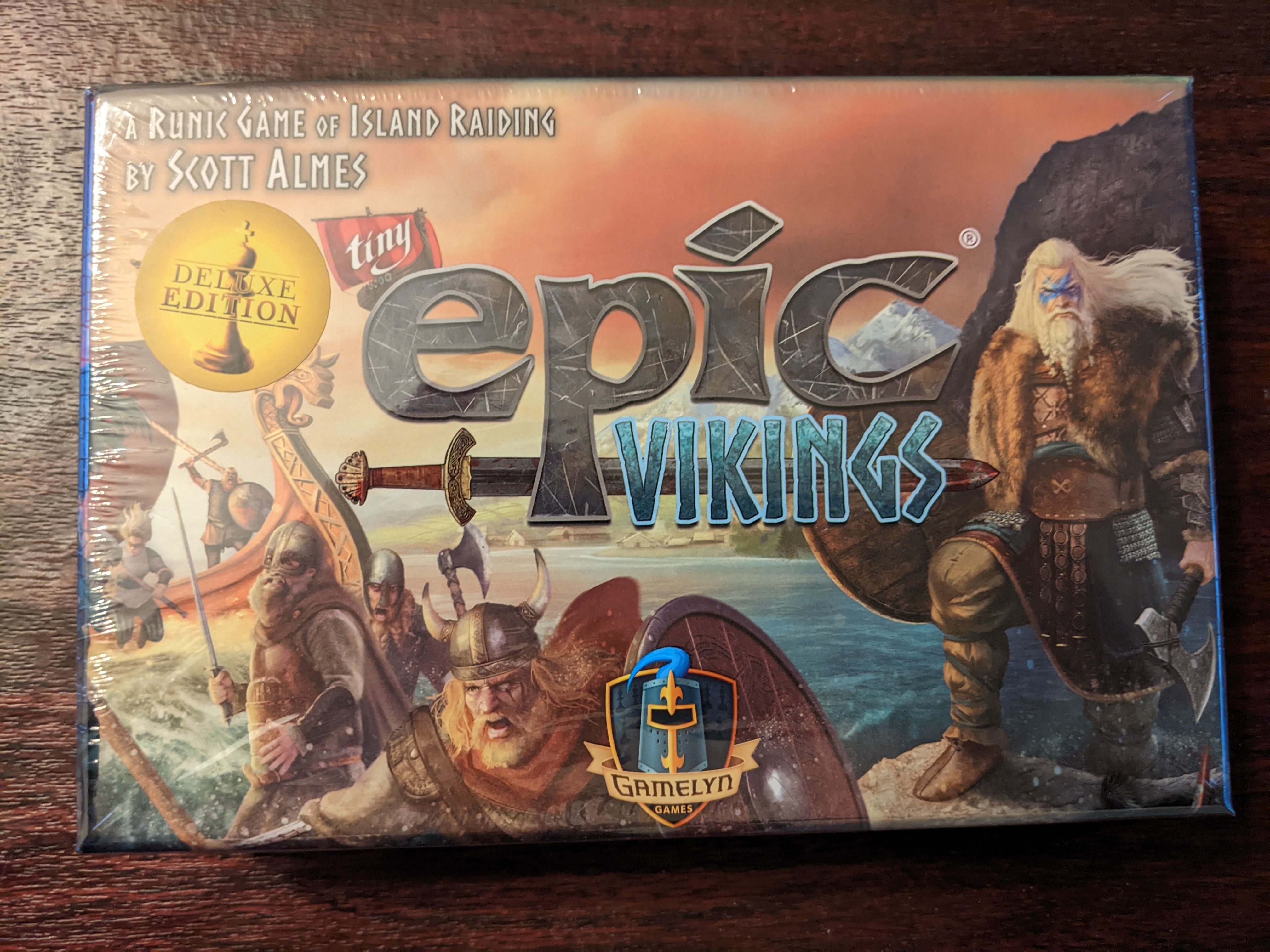 Tiny Epic Vikings: Deluxe Edition box art
