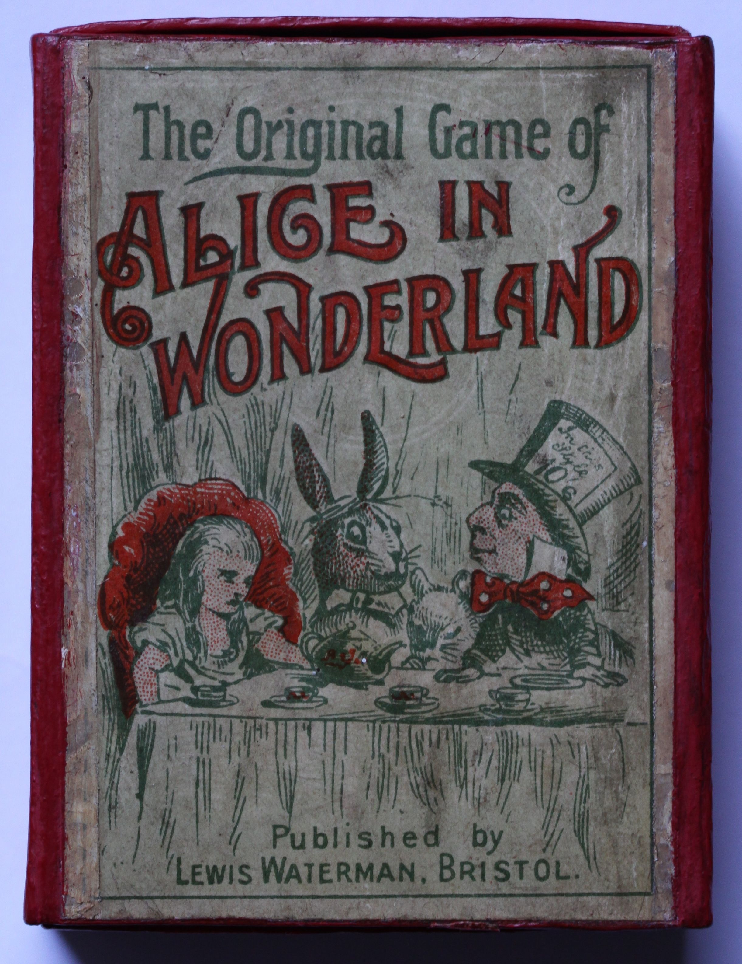 The Original Game of Alice in Wonderland doboz