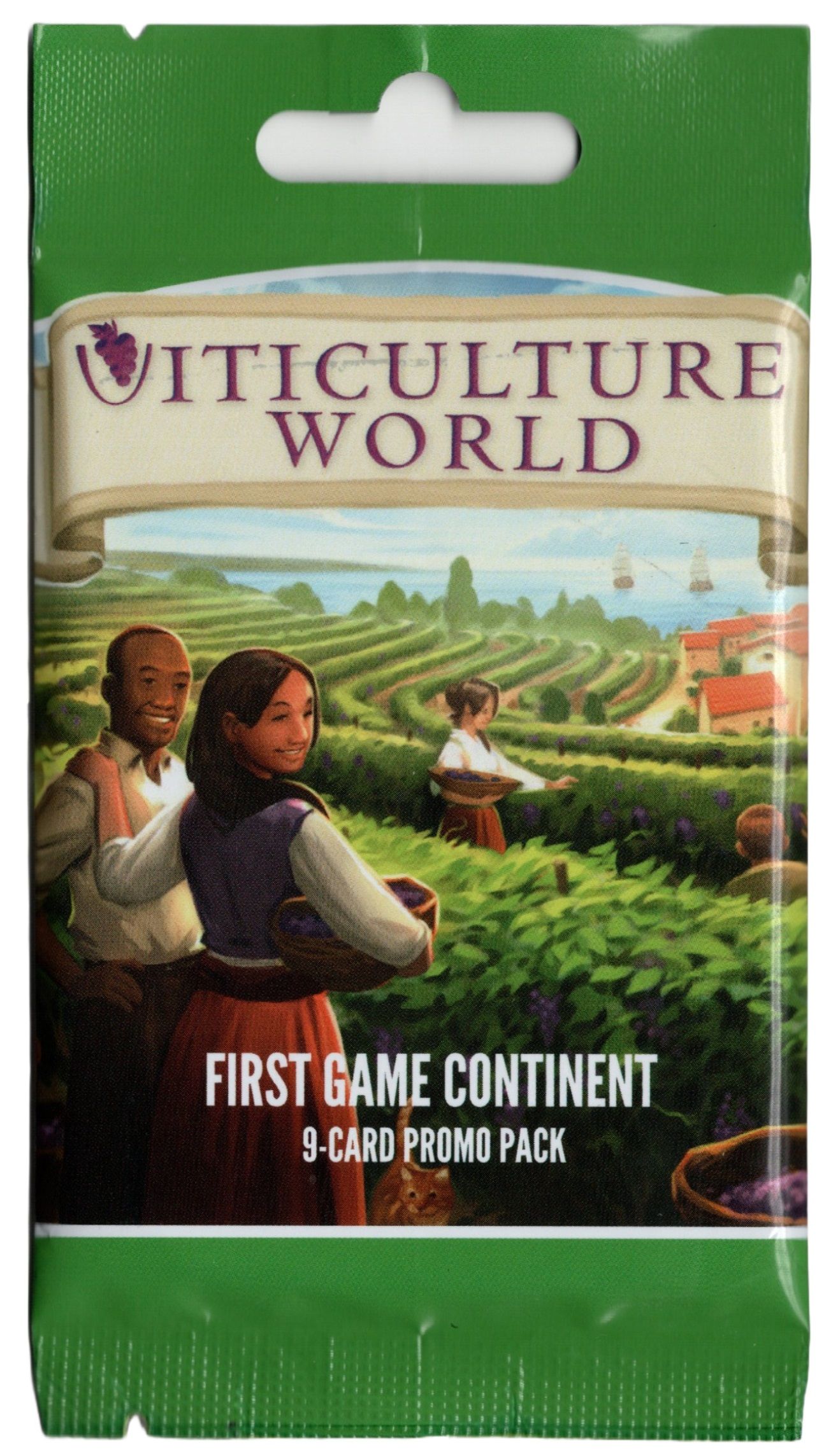 Viticulture World: First Game Continent Promo Pack box art