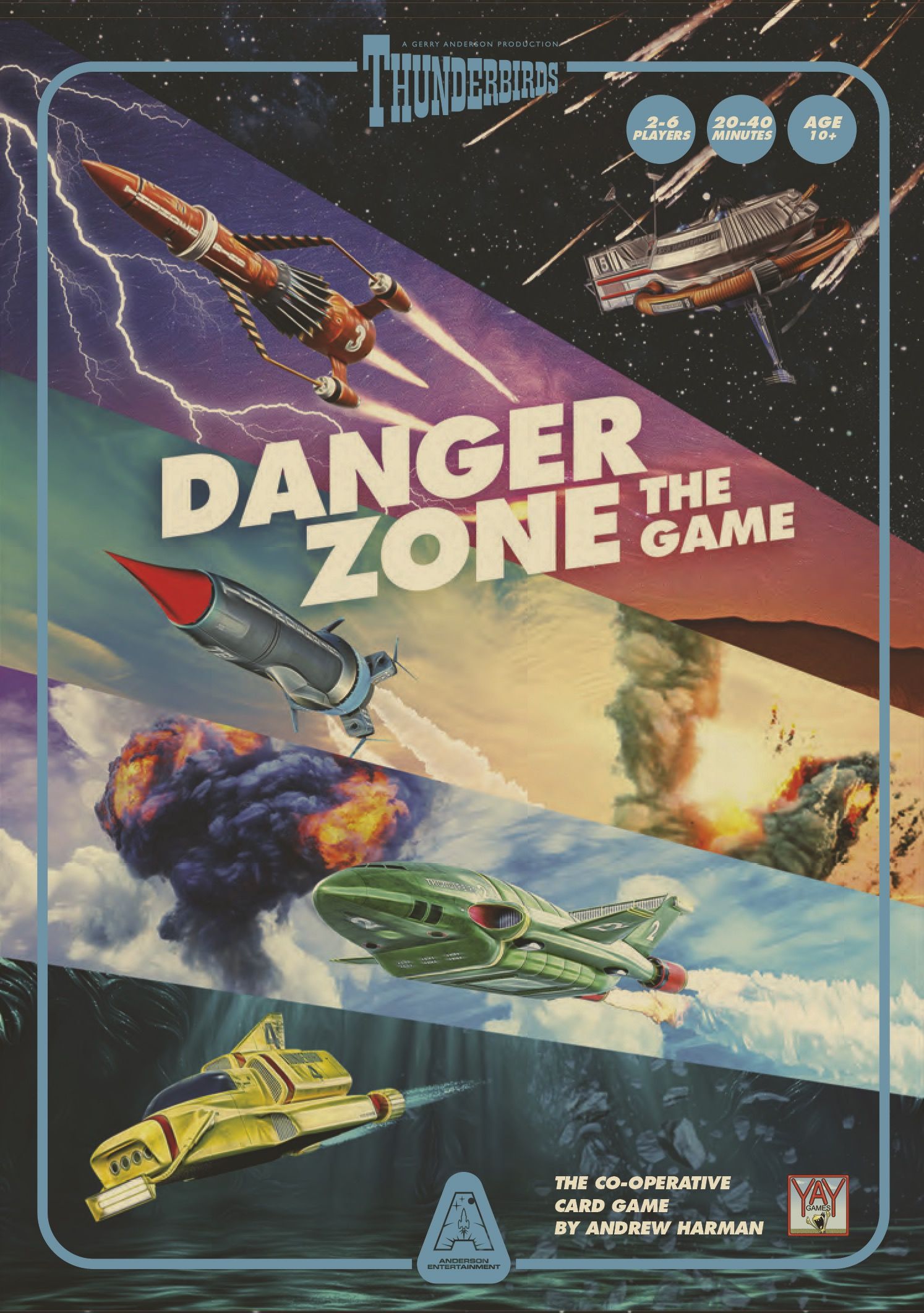 Coperta Thunderbirds Danger Zone: The Game