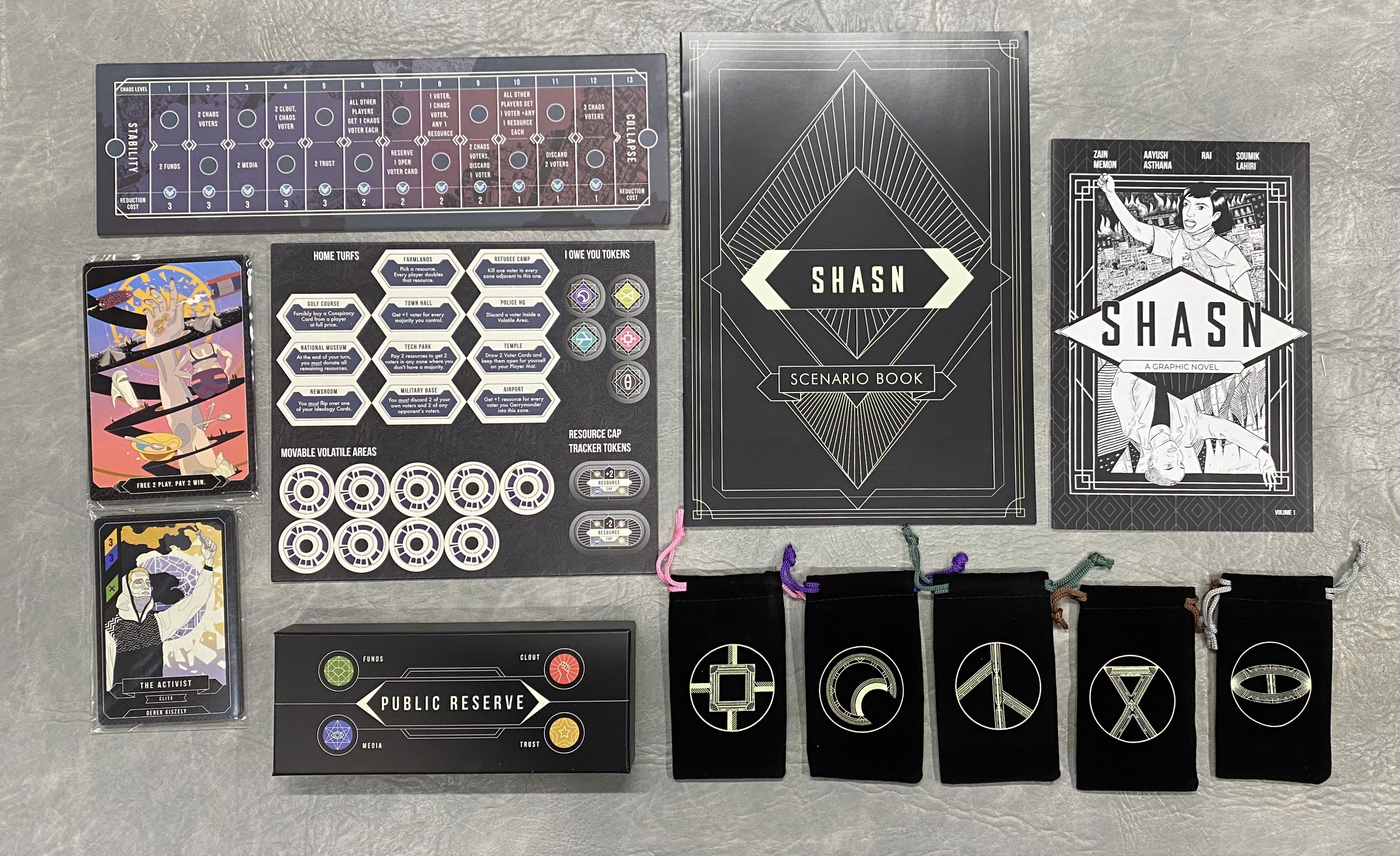 SHASN: Kickstarter Add-On Pack box art