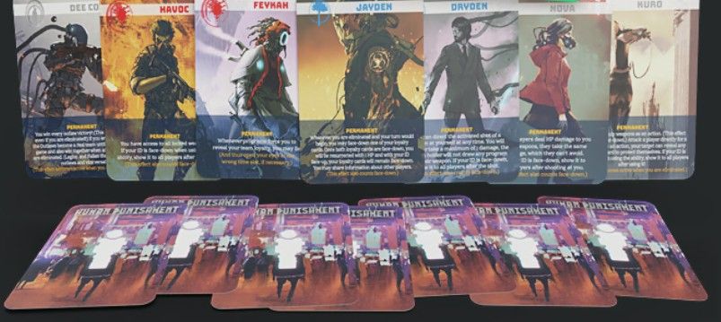 Human Punishment: Social Deduction 2.0 – The Beginning Promo Cards box art