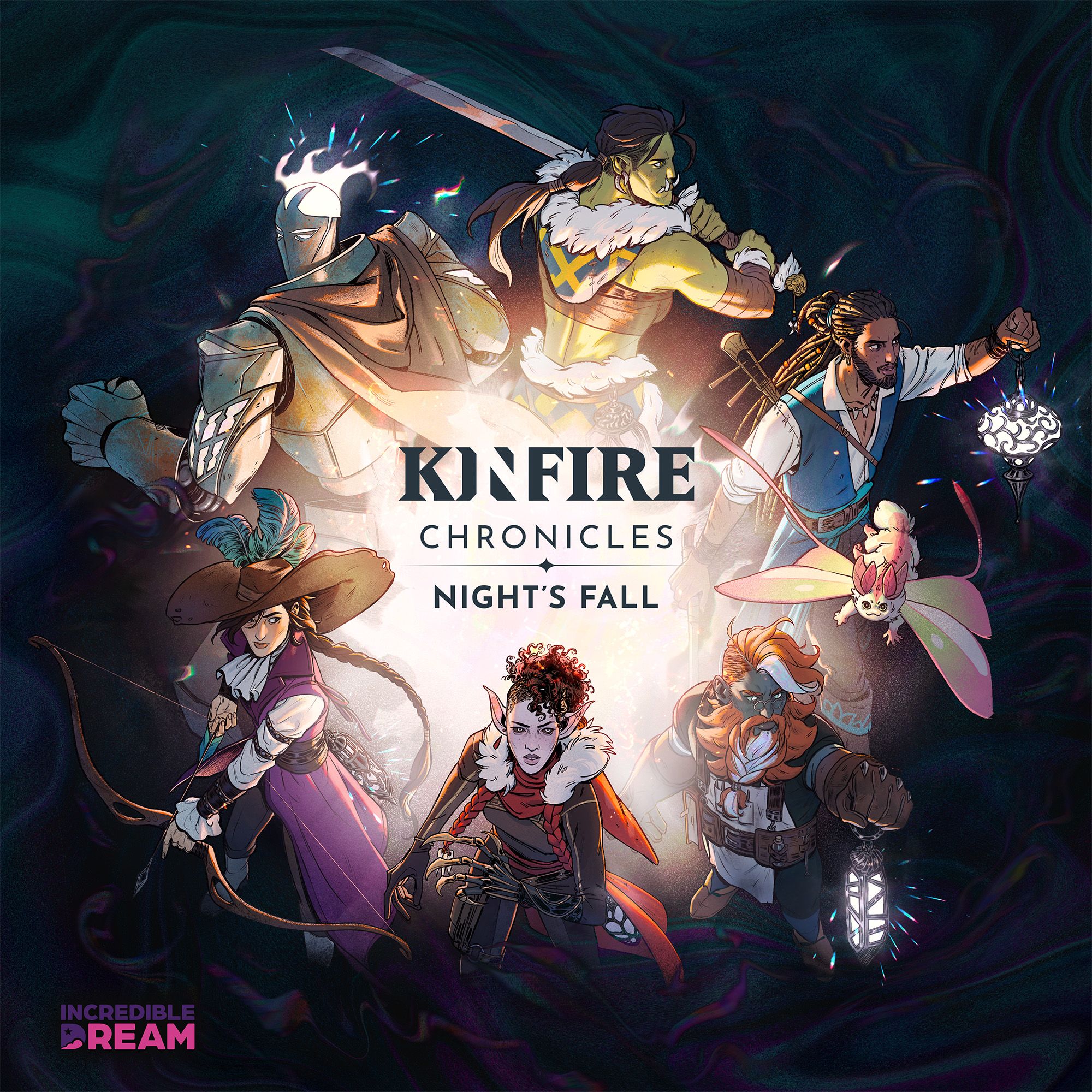 Coperta Kinfire Chronicles: Night's Fall