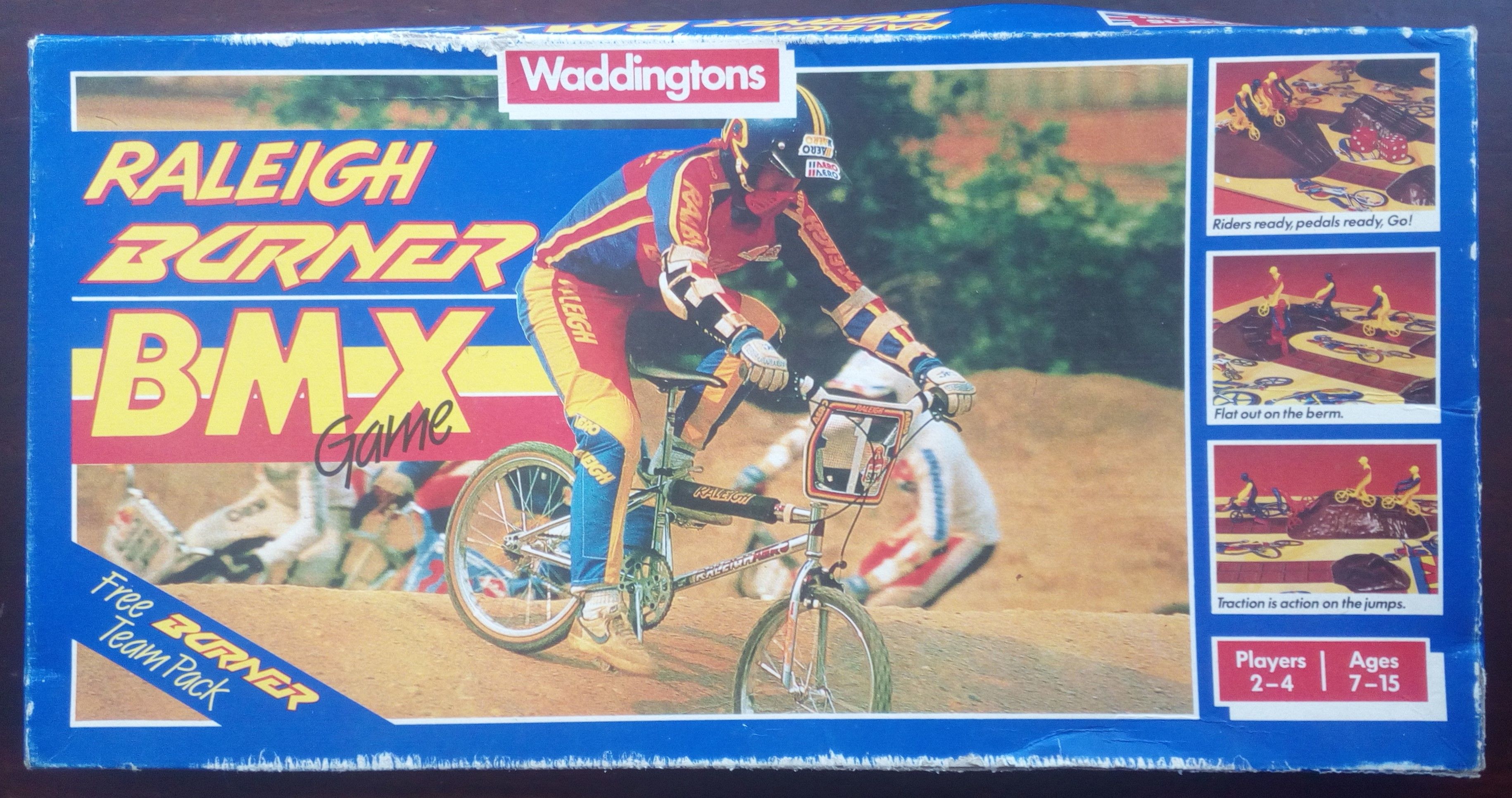 Raleigh Burner BMX Game box art