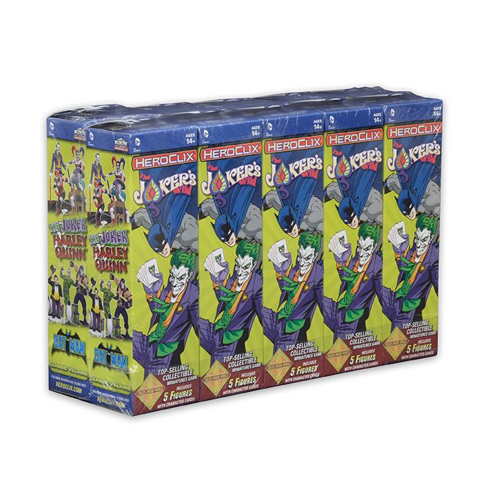 DC Comics HeroClix: The Joker's Wild Booster Brick doboz