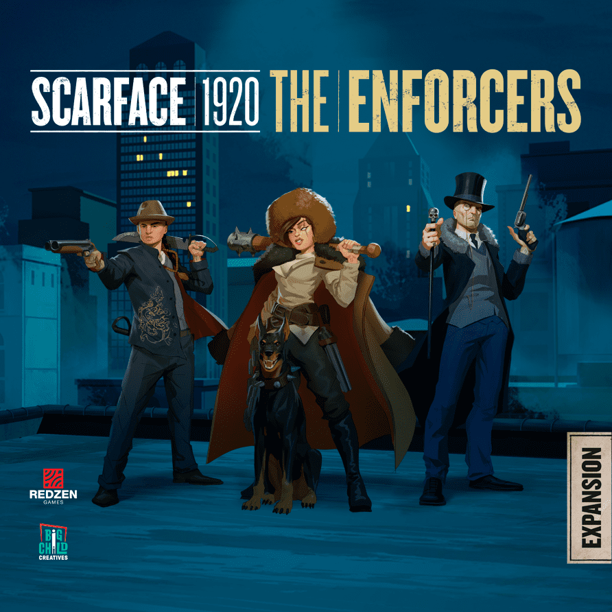 Scarface 1920: The Enforcers Expansion box art