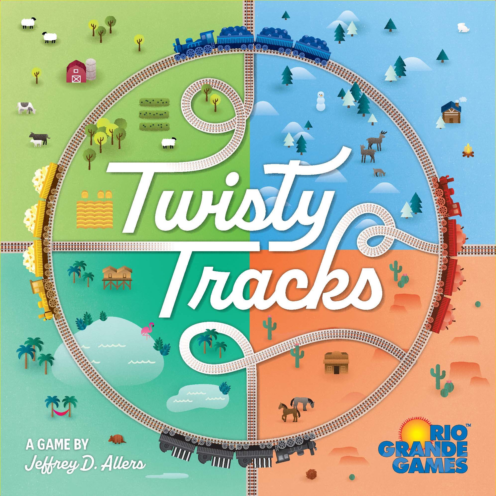 Coperta Twisty Tracks