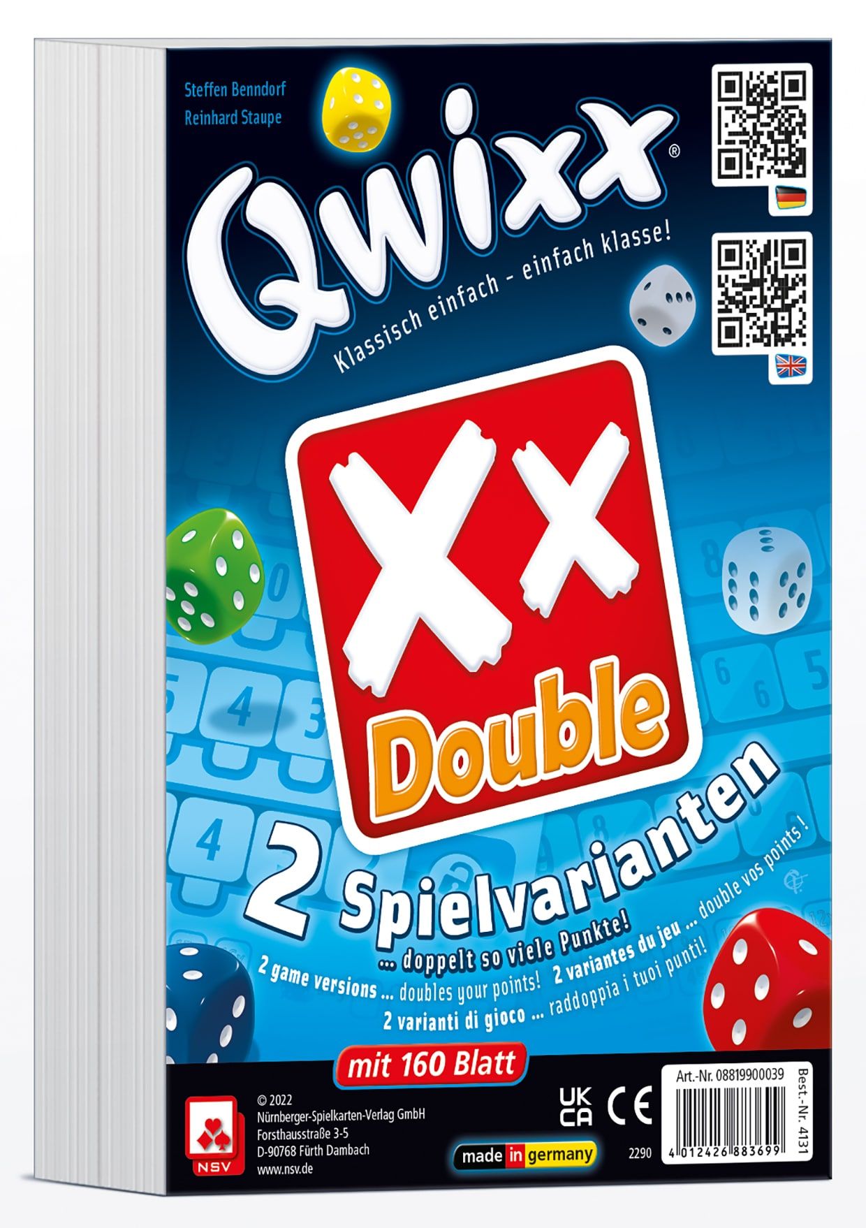 Coperta Qwixx: Double