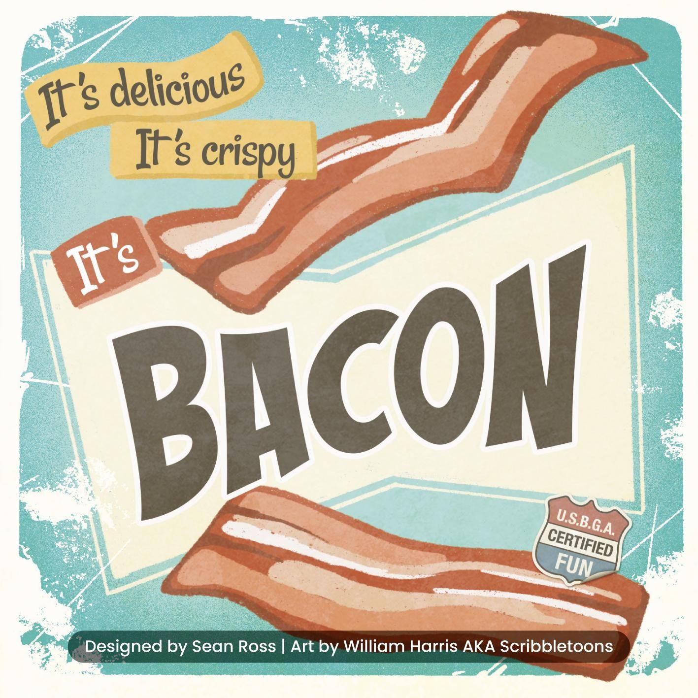 Bacon box art