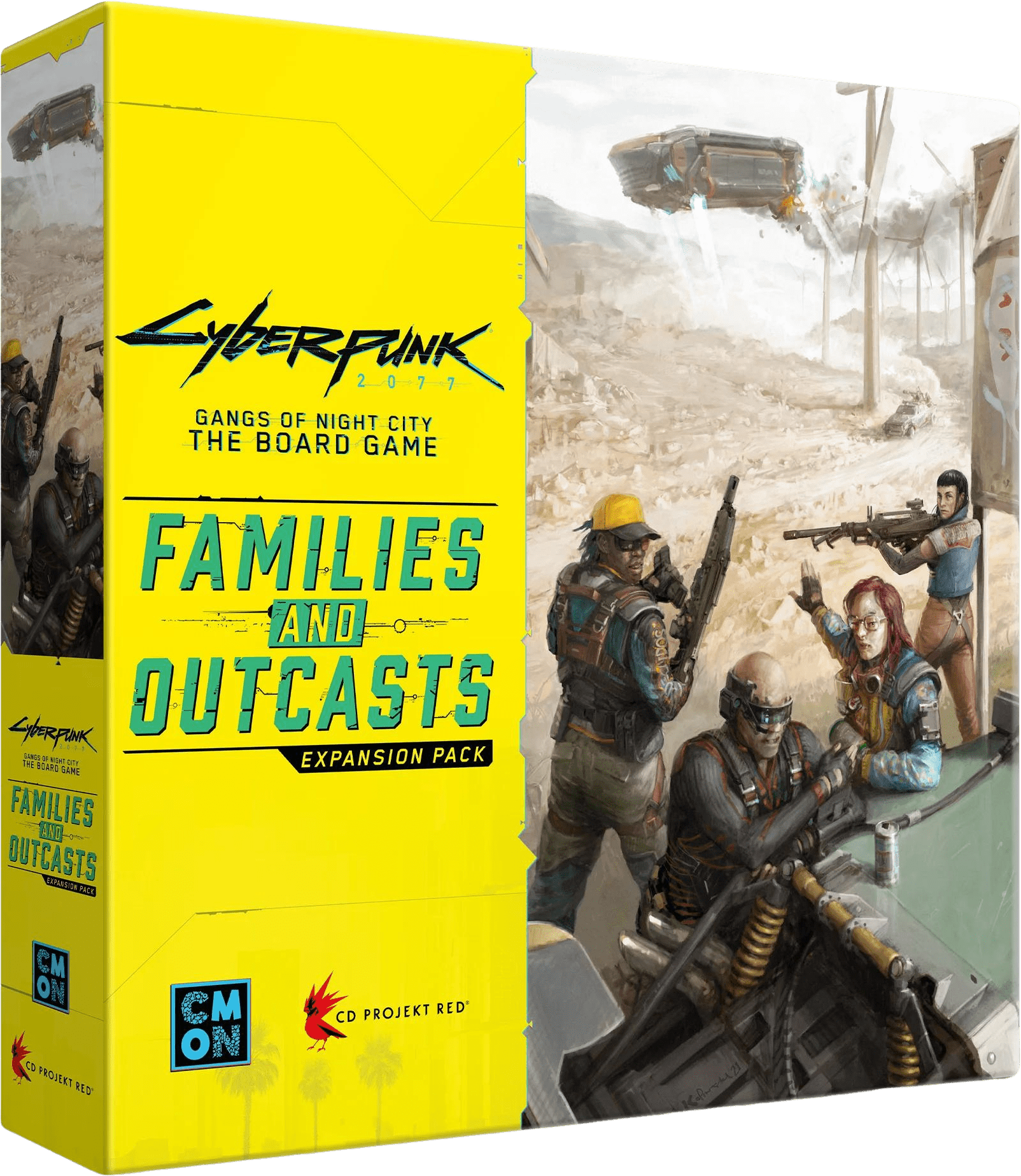 Cyberpunk 2077: Gangs of Night City – Families and Outcasts box art