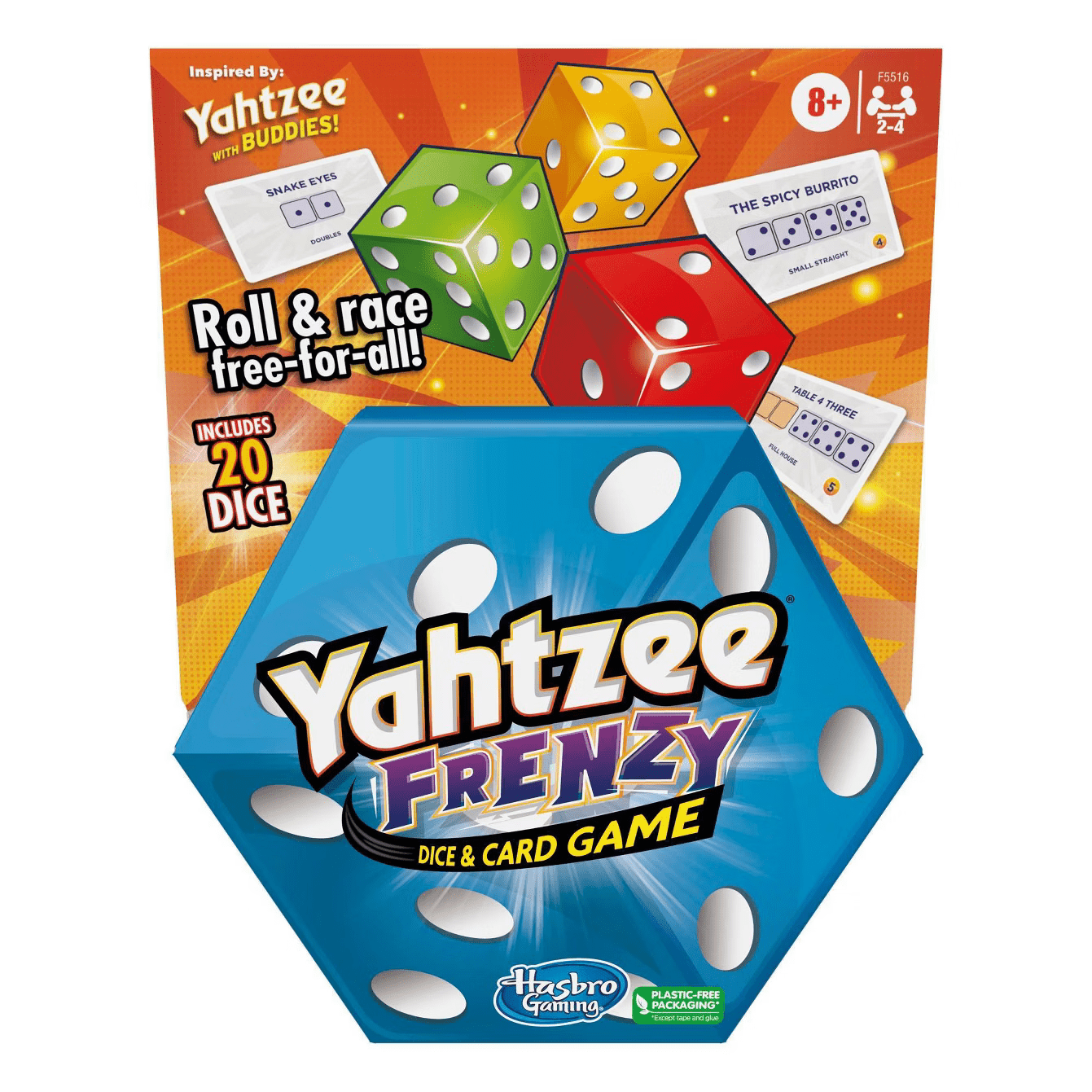 Coperta Yahtzee: Frenzy – Dice & Card Game