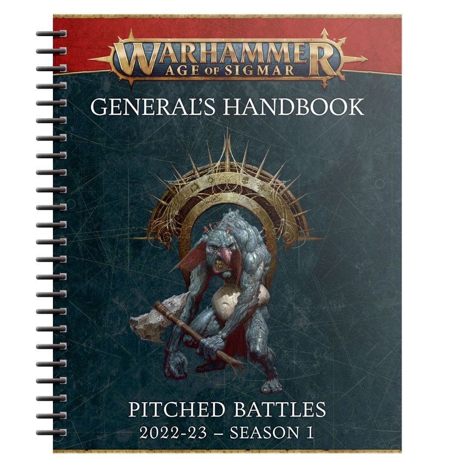 Warhammer Age of Sigmar General's Handbook Pitched Battles 2022-23 Season 1 box art