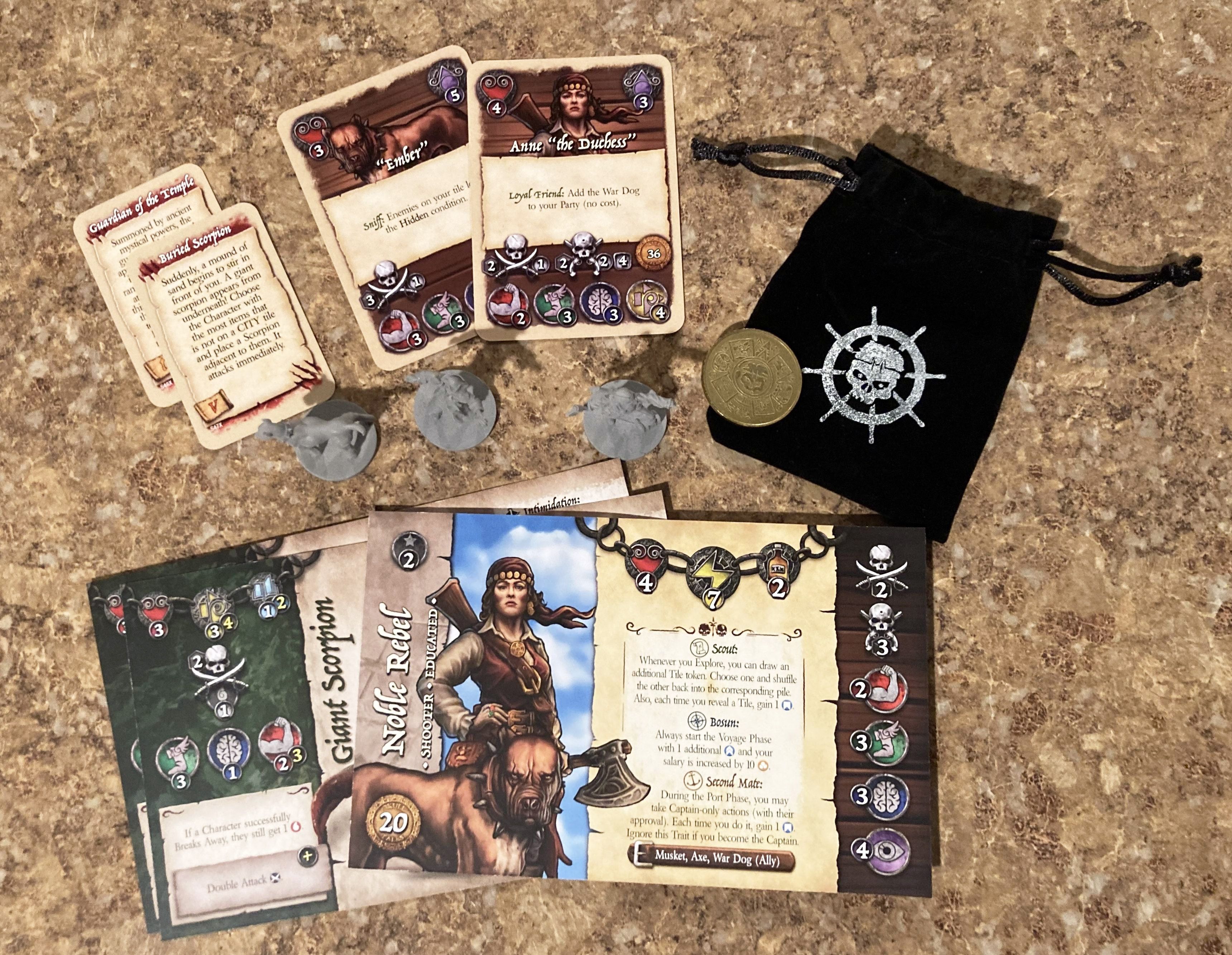 Skull Tales: Full Sail! – Kickstarter Extras doboz
