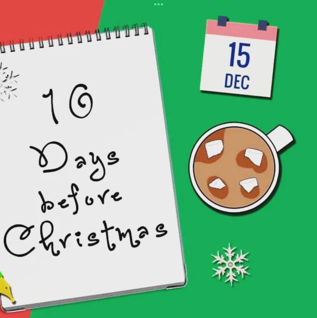 Coperta 10 Days Before Christmas