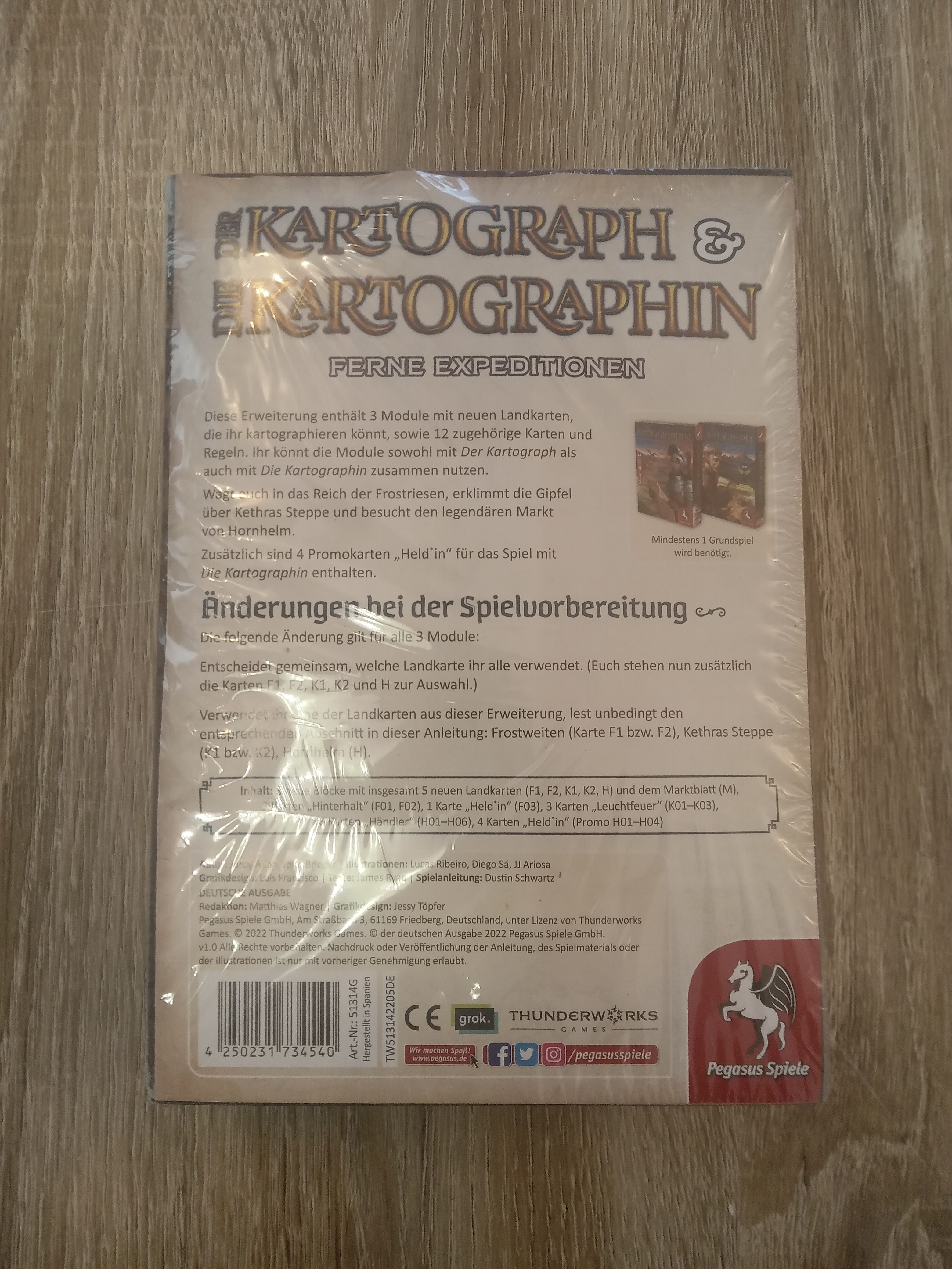 Der Kartograph & Die Kartographin: Ferne Expeditionen box art